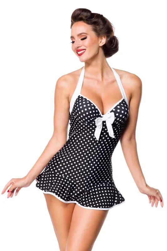 Vintage Swimdress mit Schleife