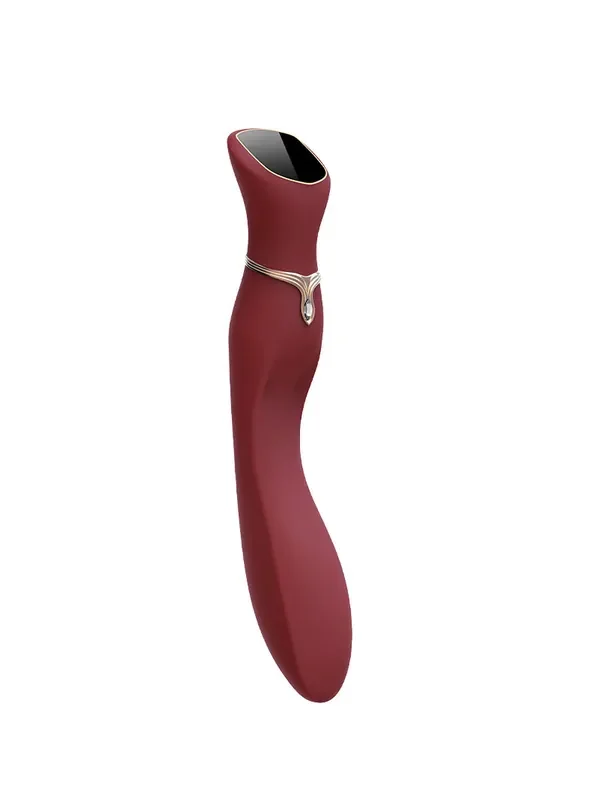 Viotec Chance G-Punkt-Massager, gold/weinrot