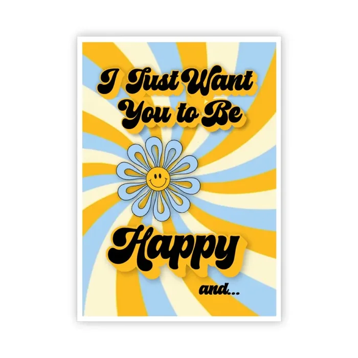 Warm Human – I Just Want You To Be Happy – And Naked