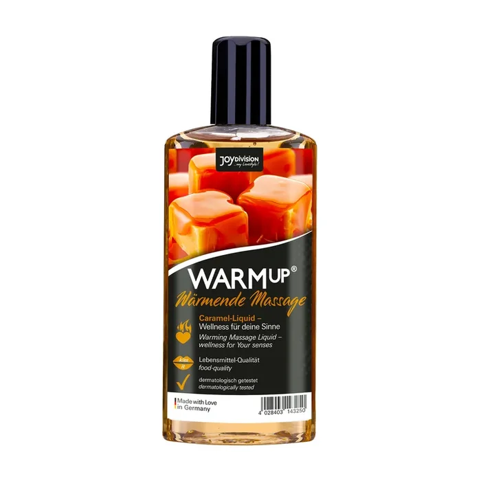 WARMup – Flavored Warming Lubricant – Caramel – 5 fl oz / 150 ml