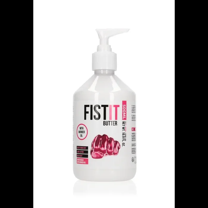 Waterbased Sliding Butter – 17 fl oz / 500 ml – Pump