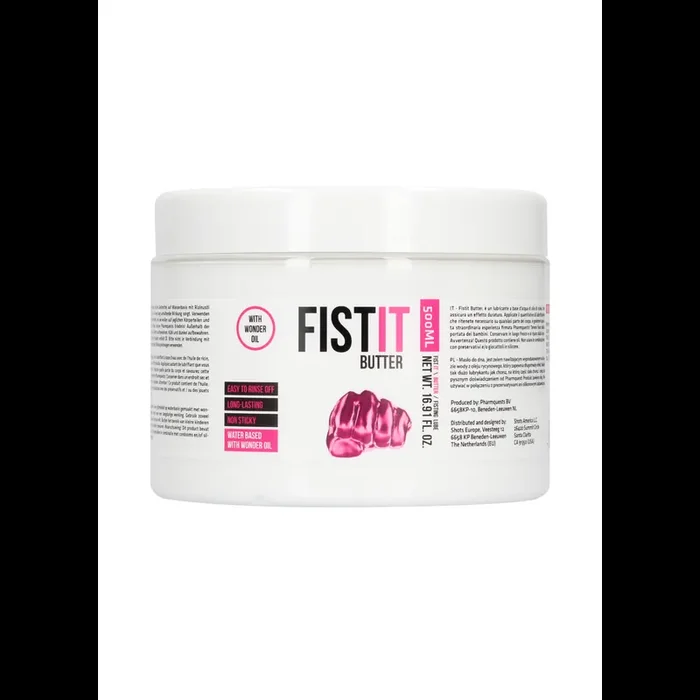 Waterbased Sliding Butter – 17 fl oz / 500 ml