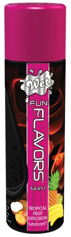 Wet® Fun Flavors® 4-in-1 Gleitgel Tropical Fruit Explosion