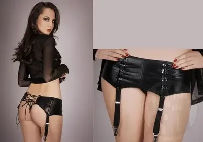 Wetlook Strapsgürtel