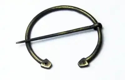 Wikinger Fibel aus Eisen