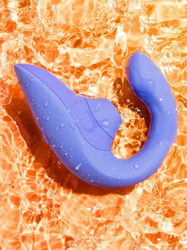 Womanizer Blend Pulsator-Vibrator, blau