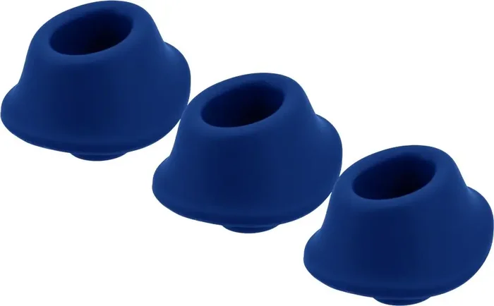 Womanizer Ersatzkappen für Premium – Größe M – Blaubeere – 3-teilig