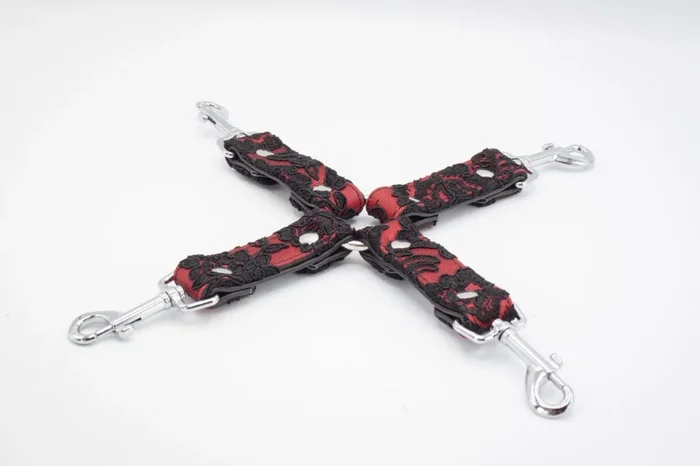 X-Connector leather & lace – penumbra