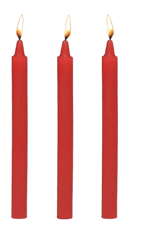 XR Brands – Fire Sticks Fetisch-Tropfkerzen – Rot