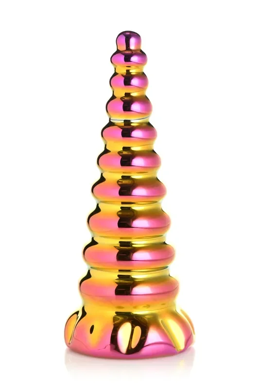 XR Brands – Twilight Regenbogen Glas Dildo