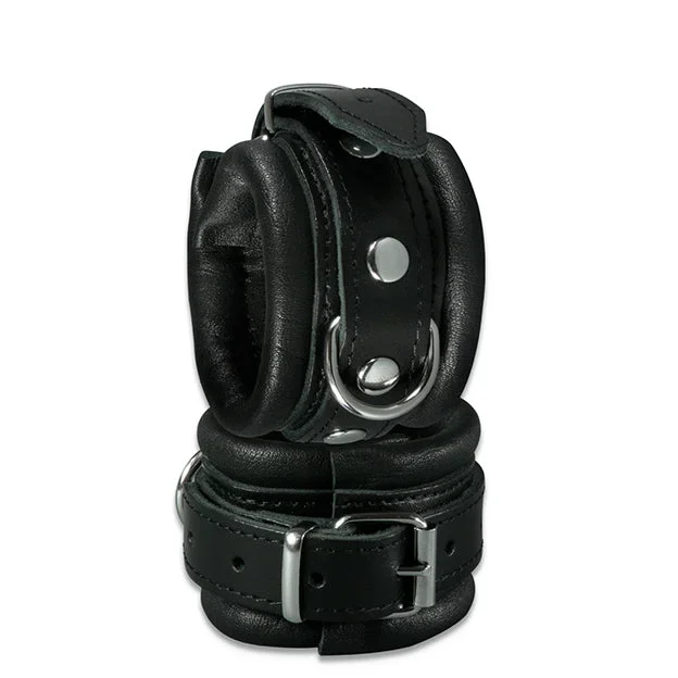 XX Dreamtoys Lederhandfessel (black)
