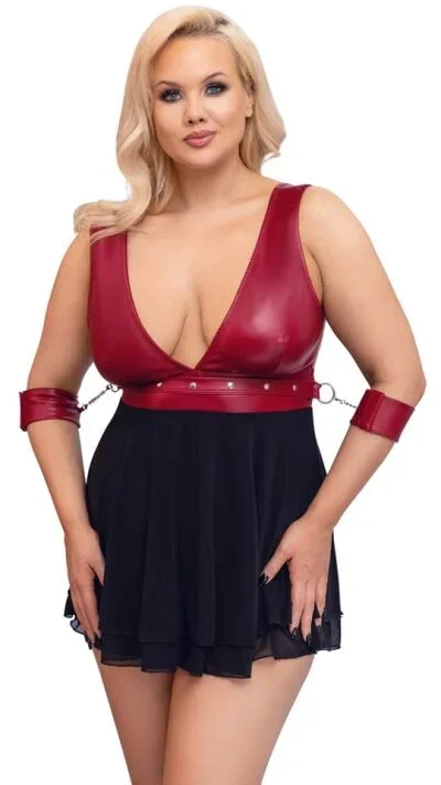 XXL-Babydoll mit Armfesseln