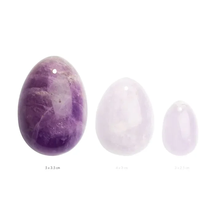 Yoni Ei – Größe L-Amethyst