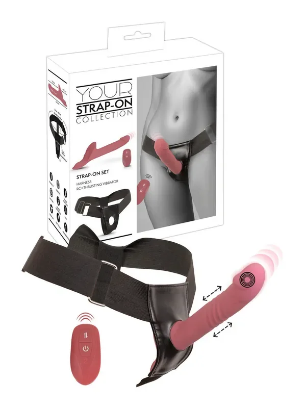 Your Strap-On Collection 3-teiliges Strap-On-Set, pink