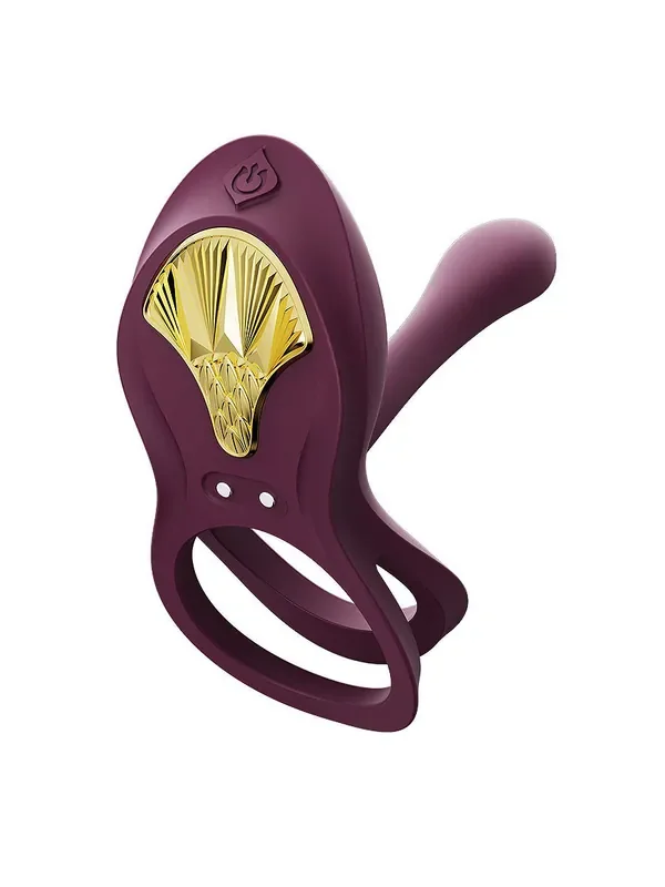 Zalo Bayek RC Cockring Vibrator, violett