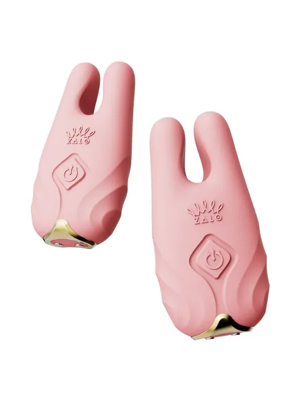 Zalo Nave Vibro-Nippelklemmen, coral pink