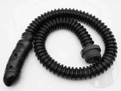 Zubehör: Atemdildo mit Faltenschlauch
